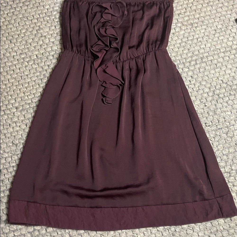 Burgundy Banana Republic Dress